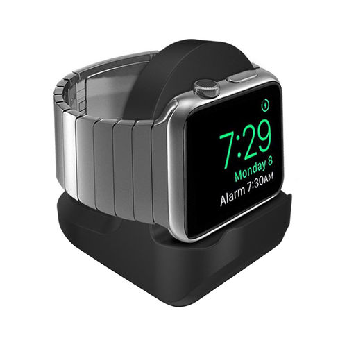 Compact Silicone Dock / Desktop Charging Cable Stand for Apple Watch Series